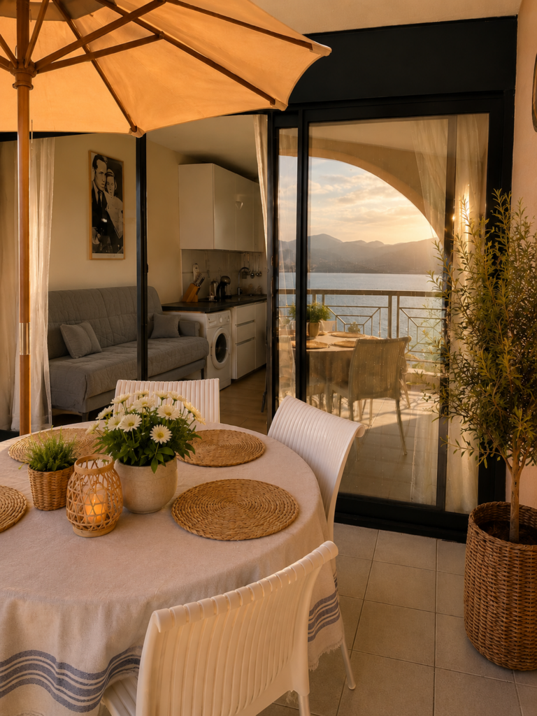 Vue Mer Panoramique Exceptionnelle 4 pers Cannes.