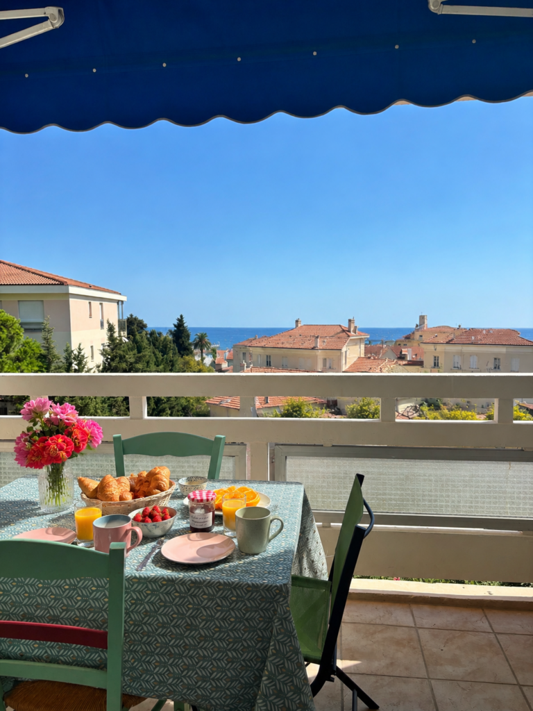 Joli Studio, Terrasse & Belle Vue Mer – Le Ice